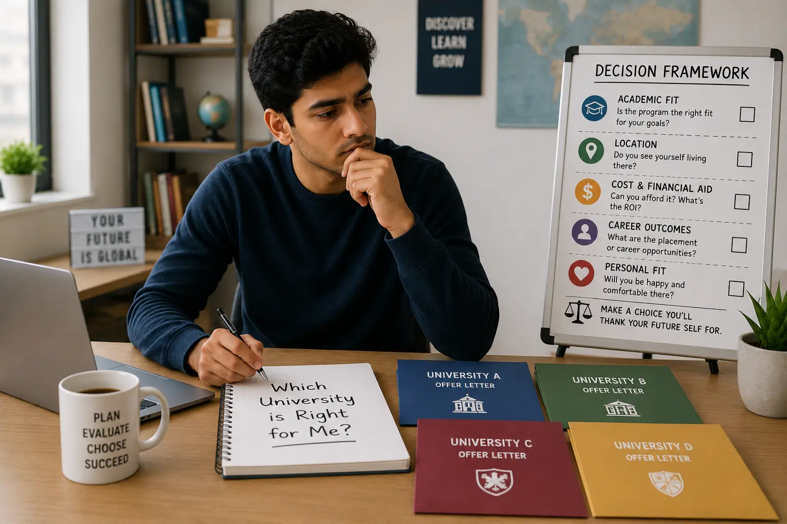 How to Choose Between Multiple University Admission Offers: A Decision Framework