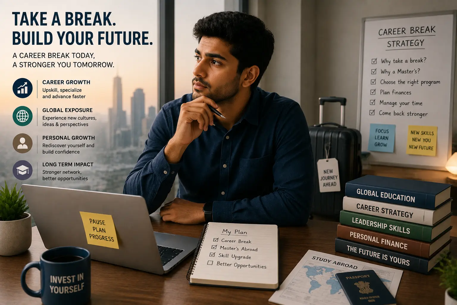 Master's Abroad for Working Professionals: The Career Break Strategy Guide